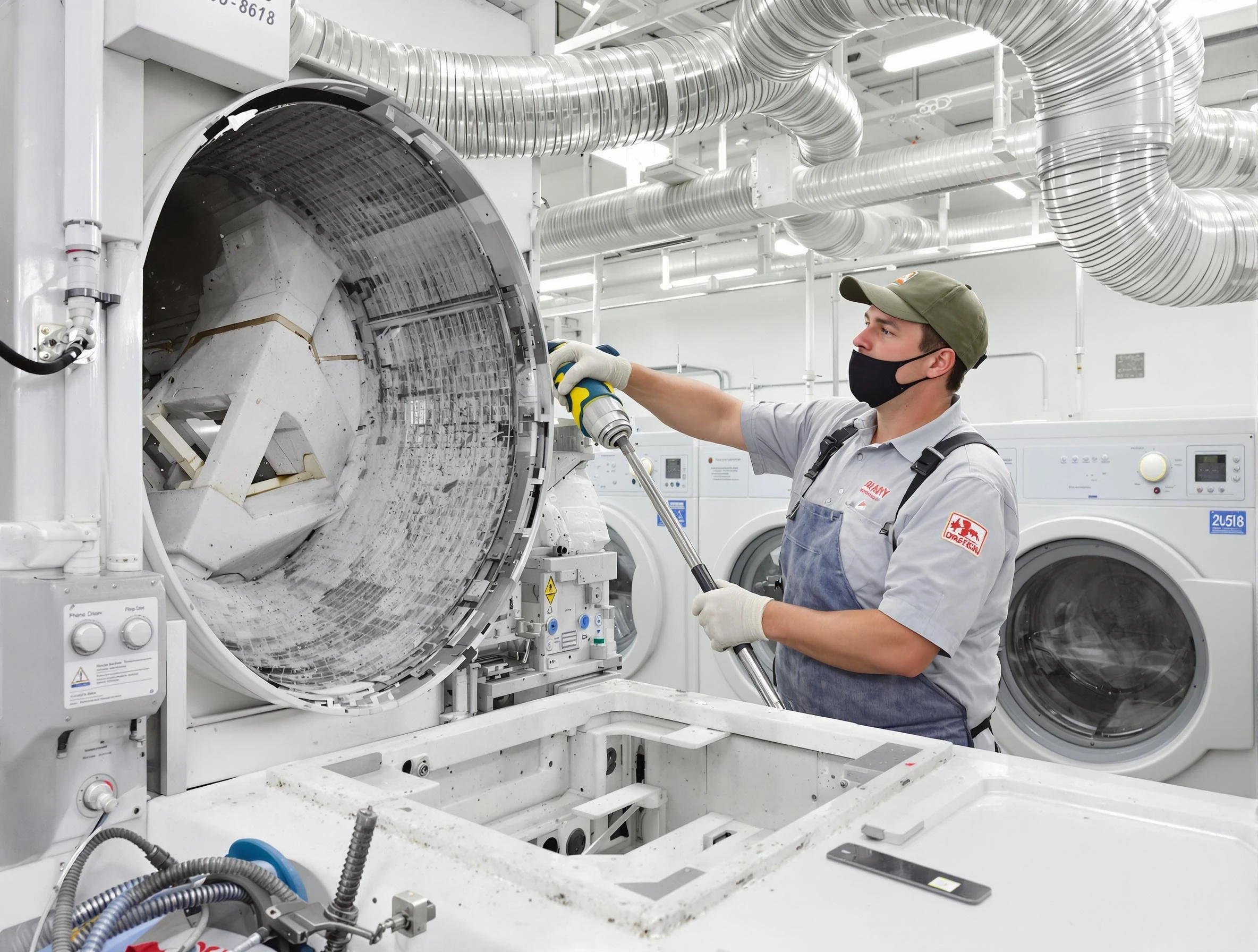 Commercial Dryer Vent Cleaning in Ambridge