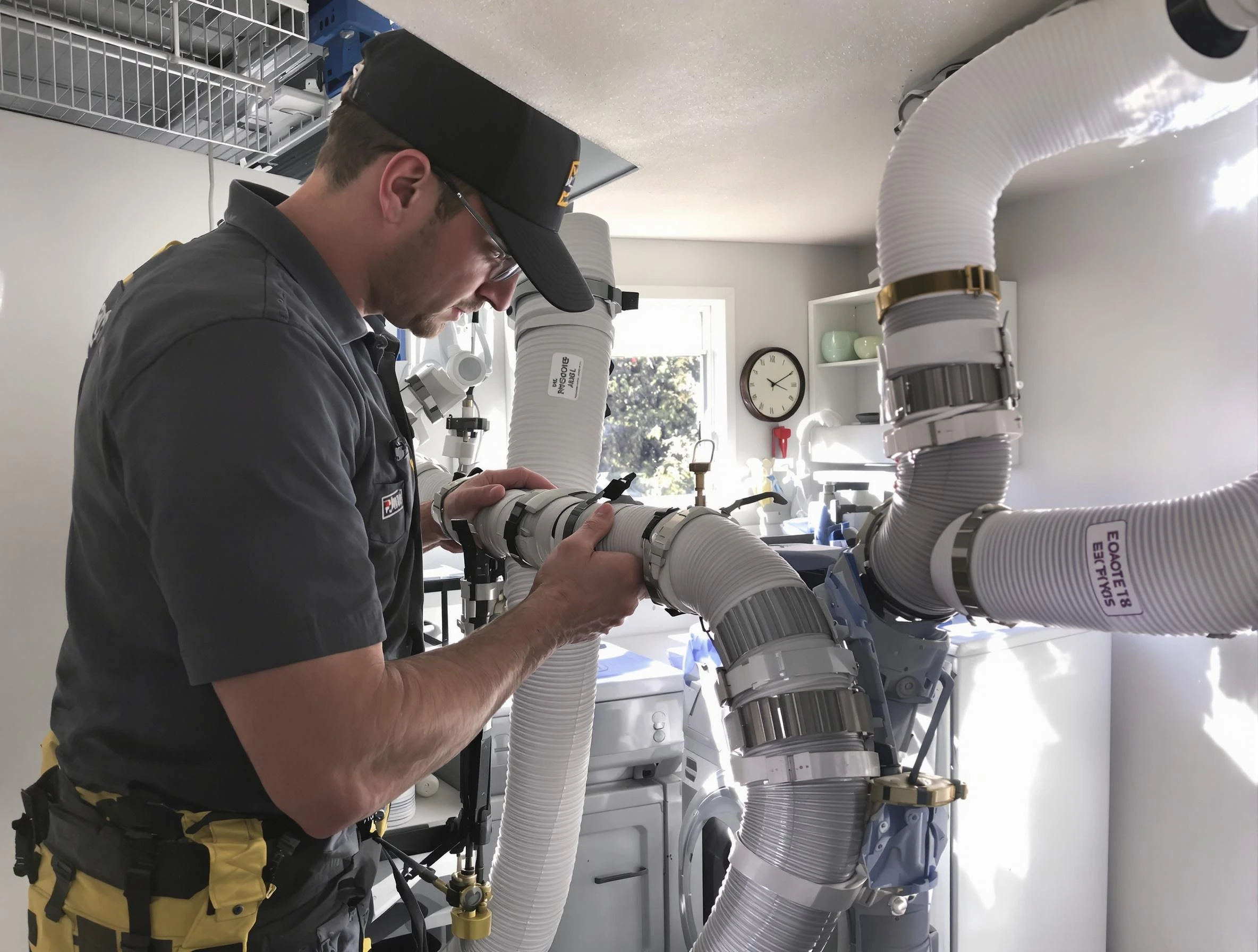 Dryer Vent Hose Installation in Ambridge