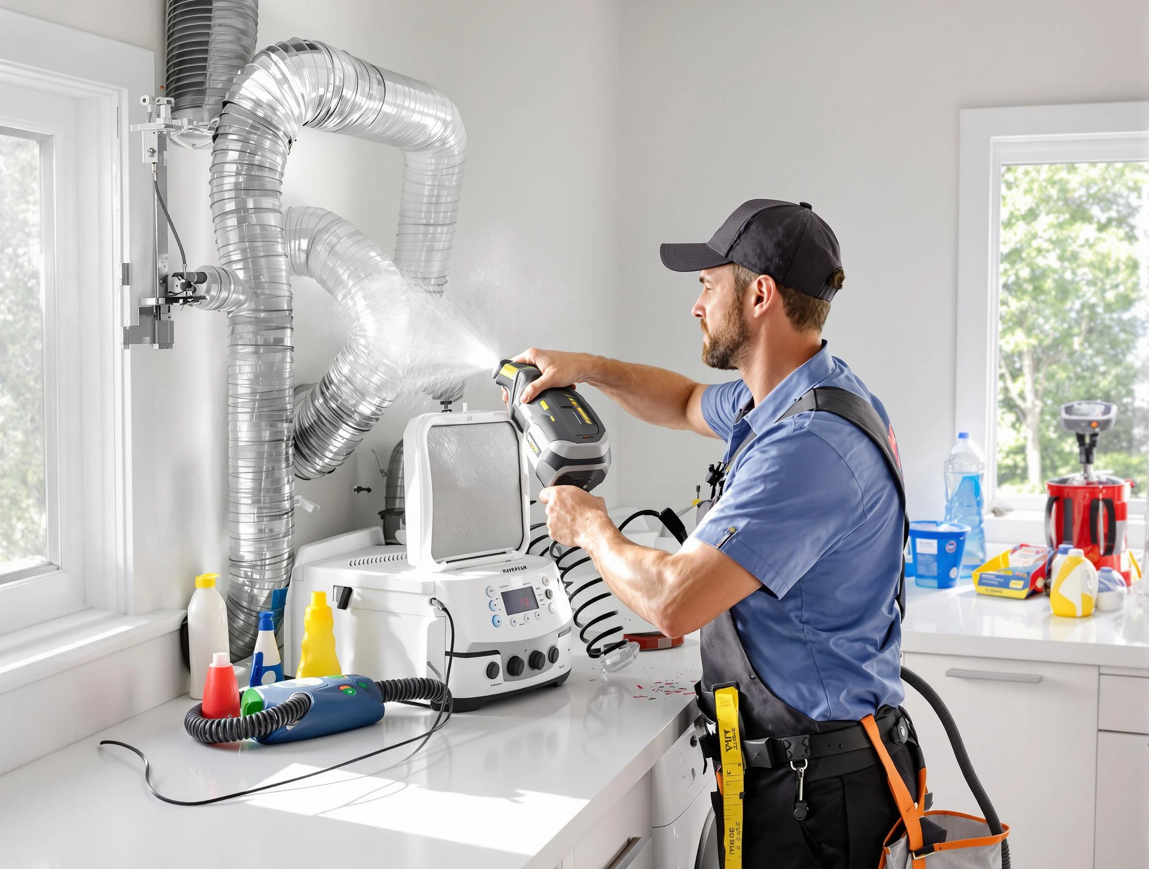 Residential Dryer Vent Cleaning in Ambridge